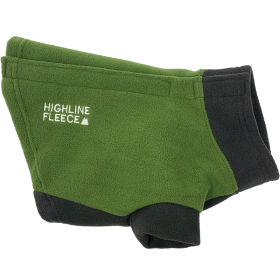 Highline Fleece Coat-Two Tone Green (size: Size 20)